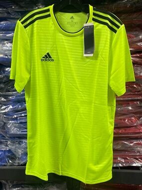 (2017) Adidas Condivo 18 Soccer Jersey NWT Neon Men’s Medium Climalite CF0685